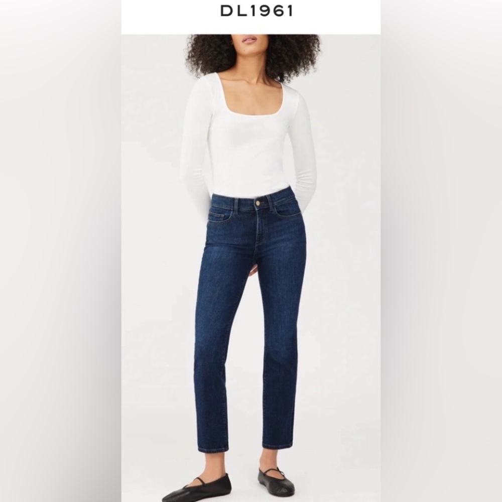 DL1961 Dark Blue Ankle Jeans